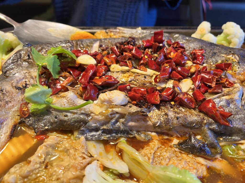 板橋重慶烤魚|水貨烤魚火鍋|重口味必吃的辣爽餐廳! 台北重慶烤魚