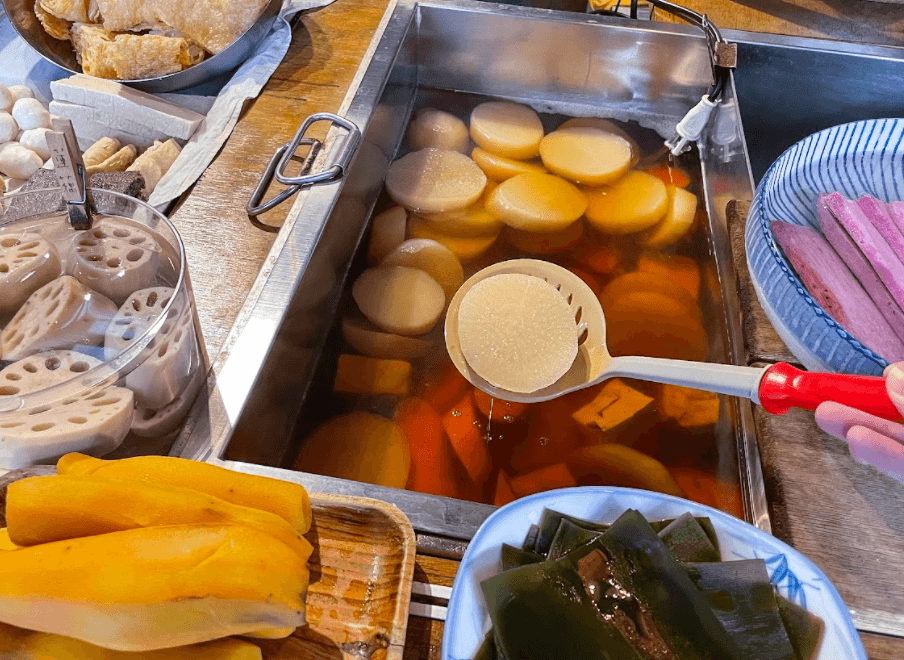 台中關東煮推薦|嗎哪關東煮|隱藏西區的文青小店,冬日用他溫暖胃吧! 台中美食