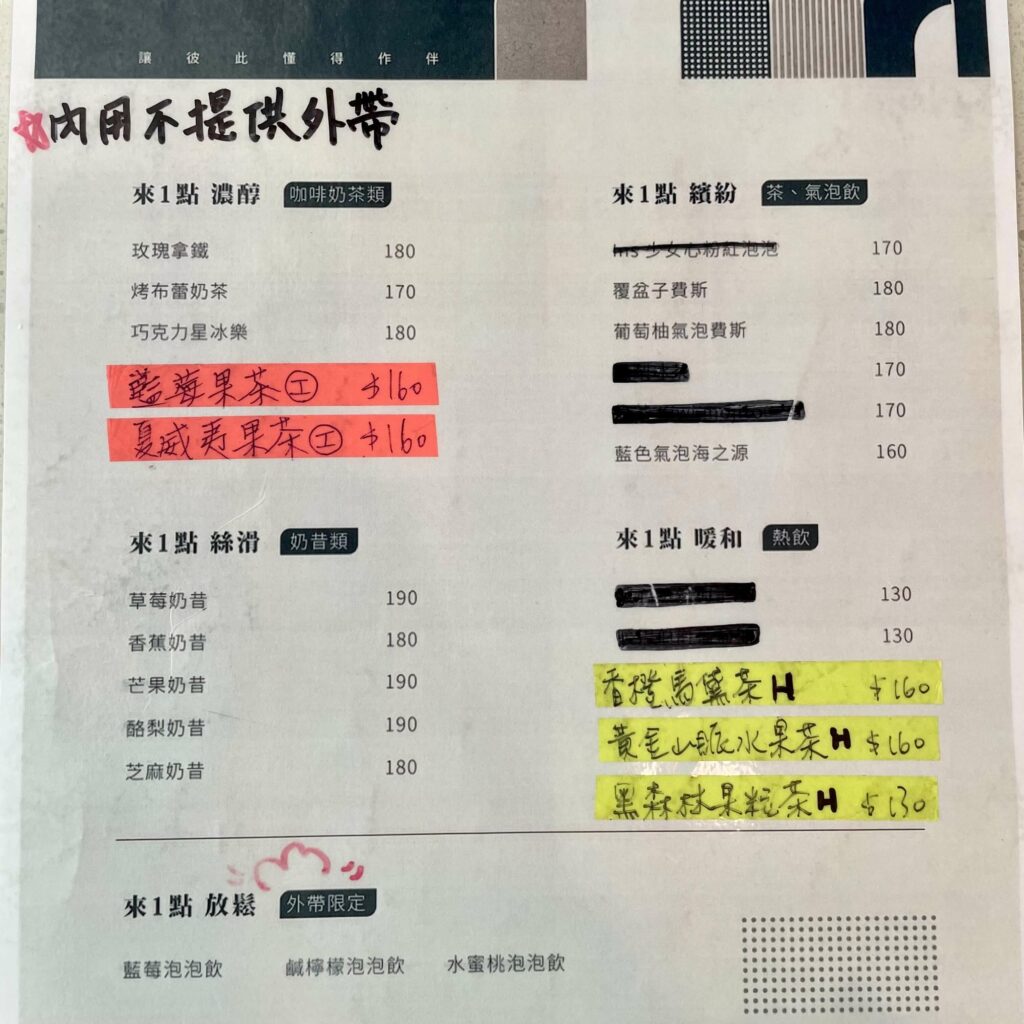 台中寵物友善餐廳|8隻店狗勾爆擊你的心!帶你開箱隱藏小巷內的Nago Nago~ Nago Nago的菜單設計頗有巧思-2