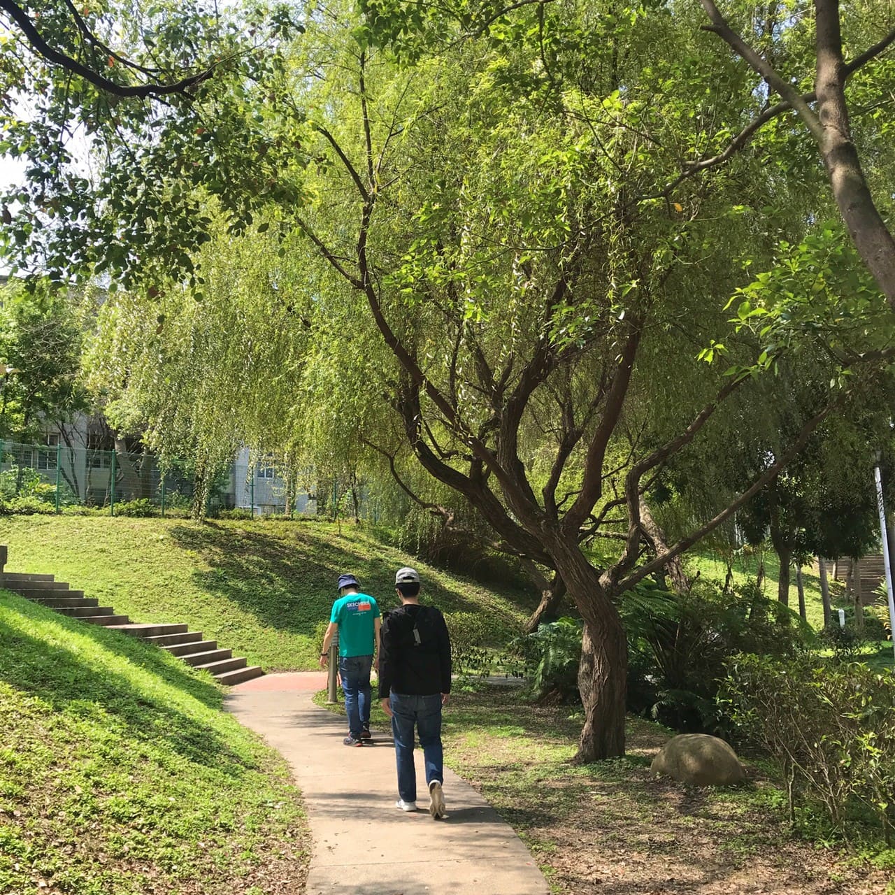 老街溪河川教育中心+石溜滑梯
