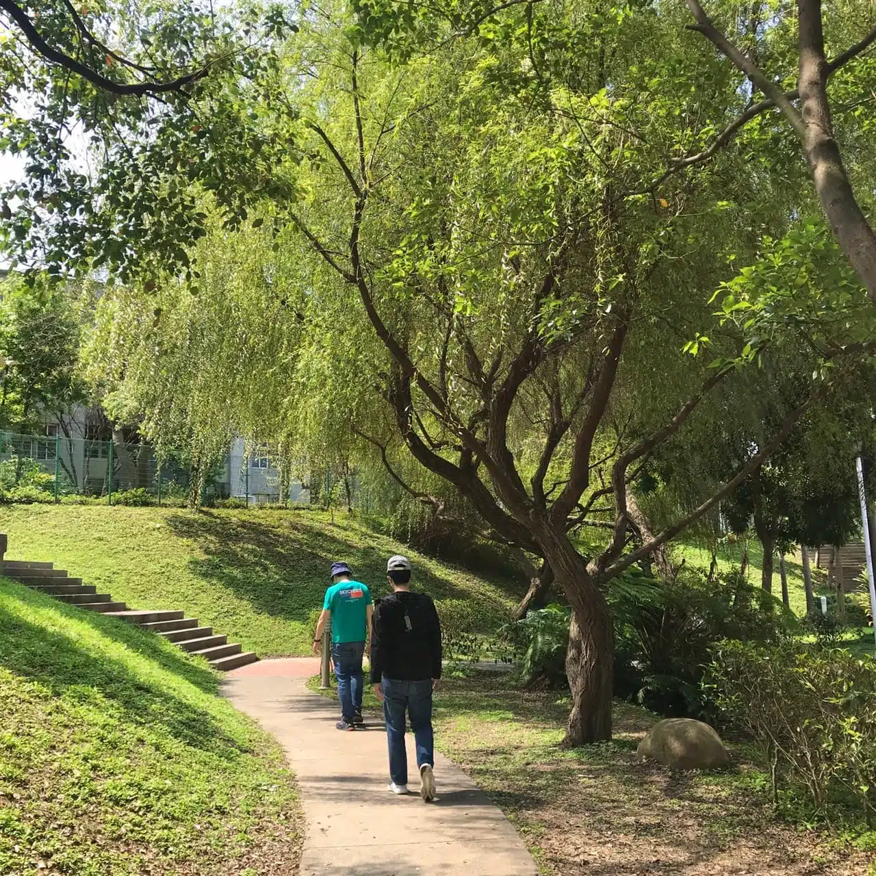 老街溪河川教育中心+石溜滑梯