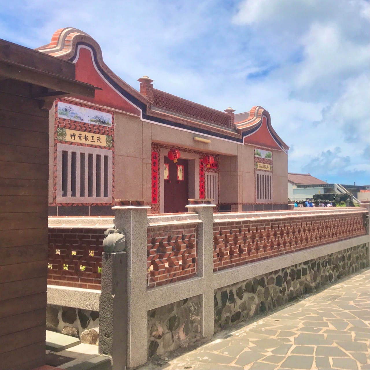 澎湖景點｜二二崁磚紅古厝崁傳統聚落