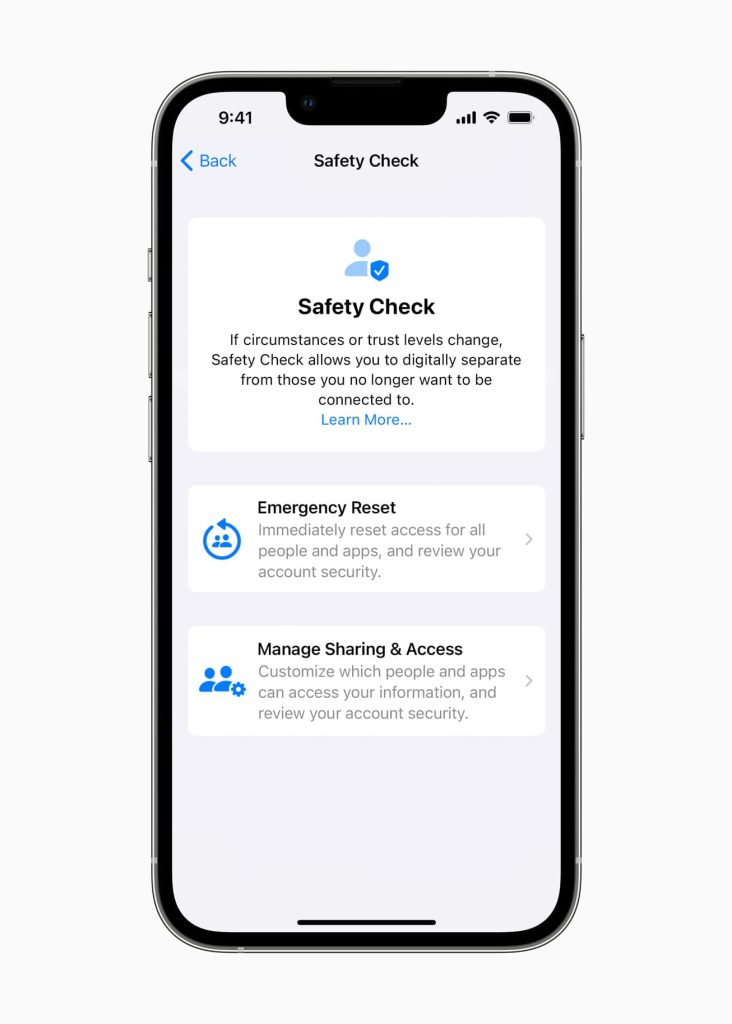 蘋果發表會｜ios16新功能｜ 一向重視隱私的蘋果加強了家人間的隱私權限