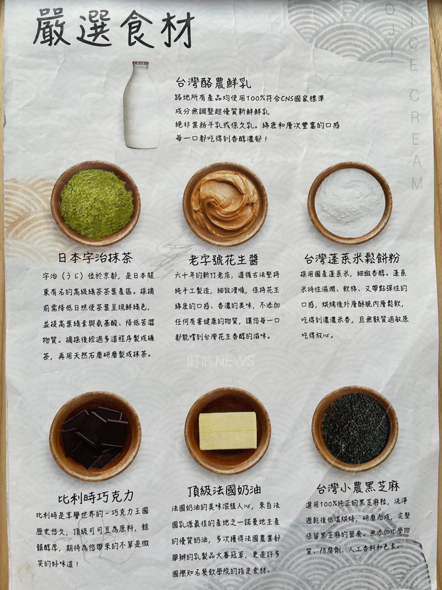 【台中彰化冰品推薦】精選10間特色甜點冰店,沁涼消暑一夏 菜單