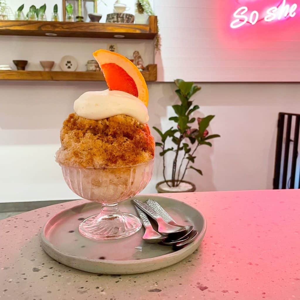 有点冰Aru.gori ｜日式刨冰店，創意口味＋無敵奶蓋