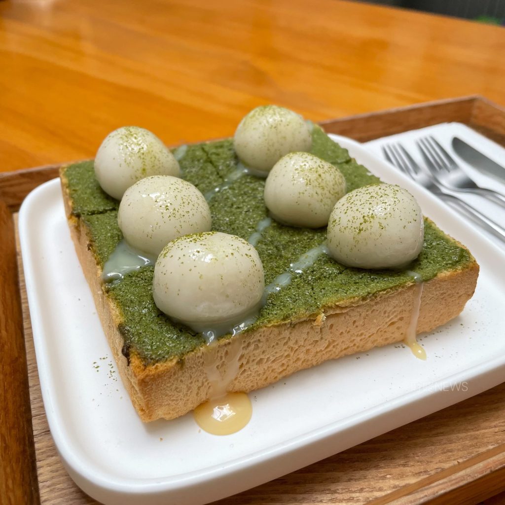 白玉抹茶吐司