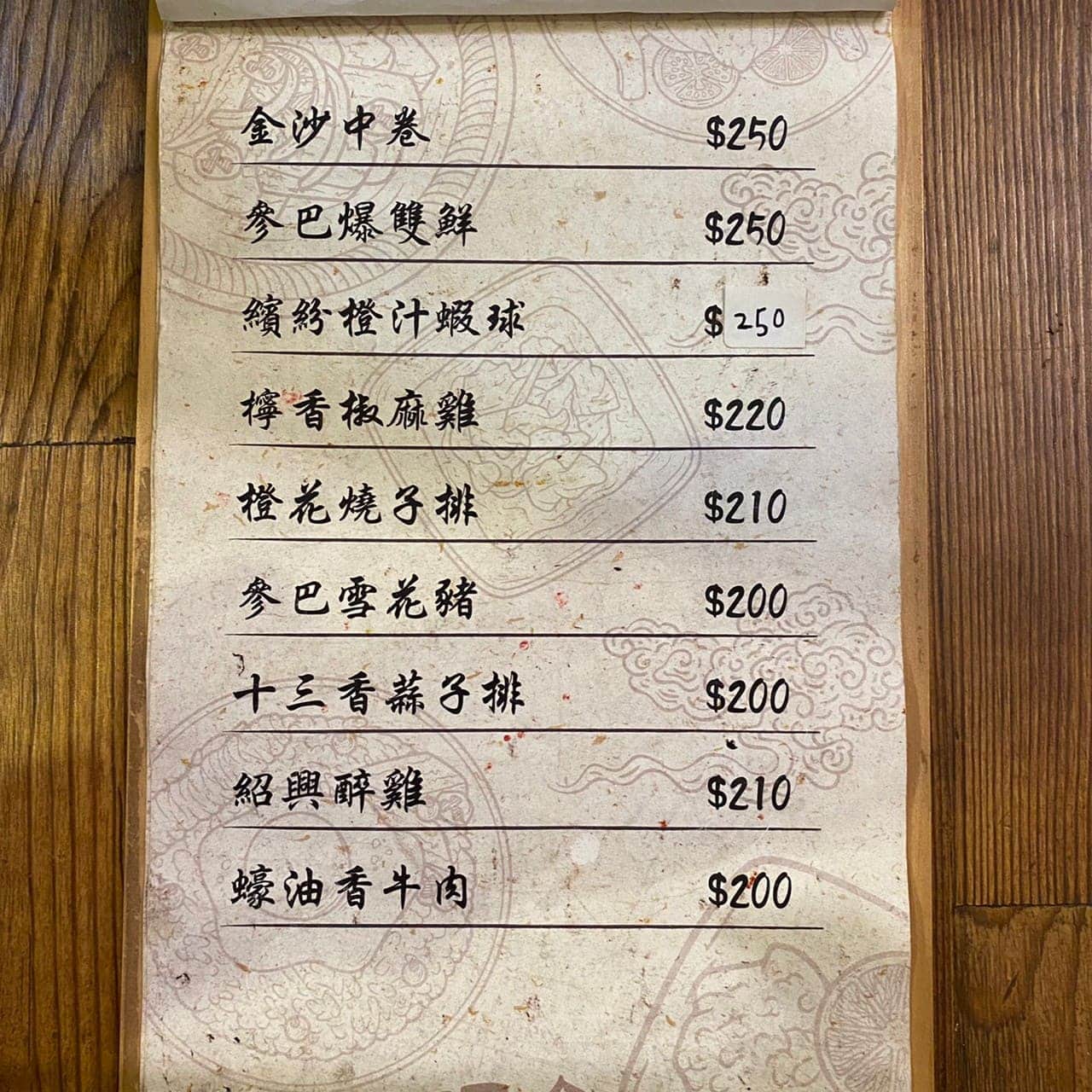 添食埊粒|三民區後驛巷仔內的「復古老宅x中華料理」,家常菜帶你回家吃飯! 添食埊粒|菜單介紹-3