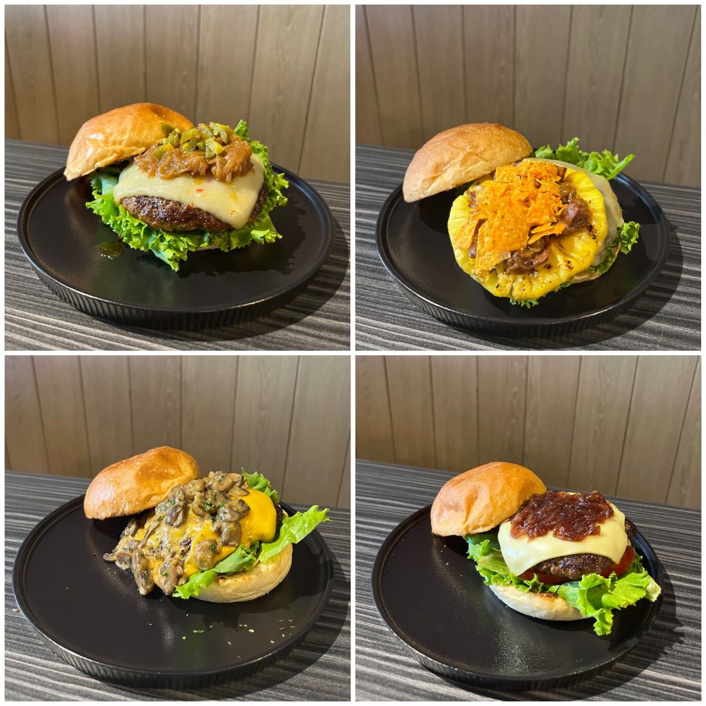 漢堡克Burger Gram｜自製鮮絞肉排，爆汁在你舌尖！必推炭烤鳳梨、酒漬洋蔥堡