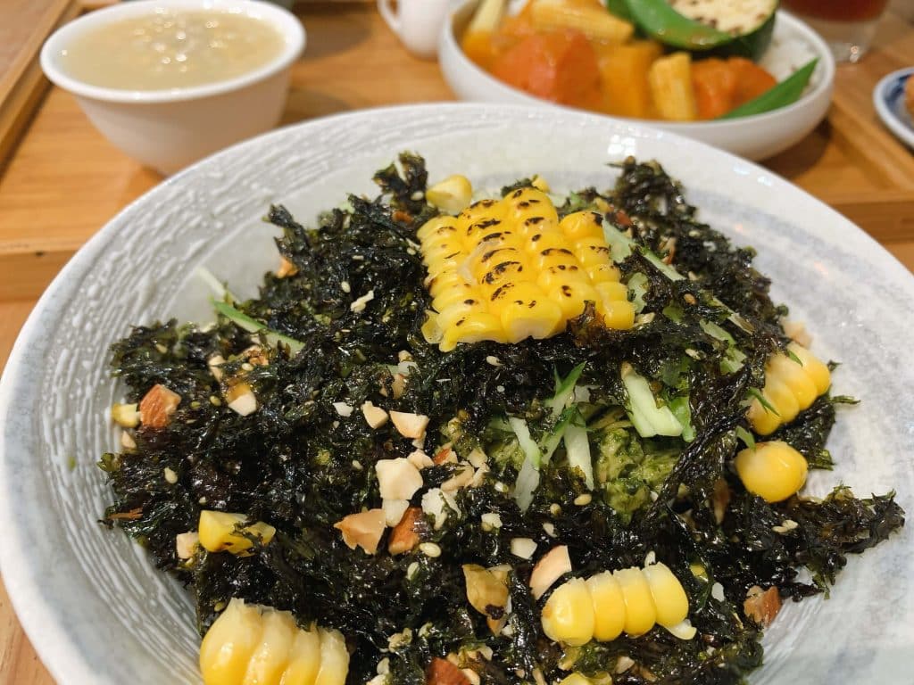 台中西區半半食室|老宅裡飄蔬食香,純素手工早午餐,用蔬食開啟美好的一天! 綠巨人吃飯$120