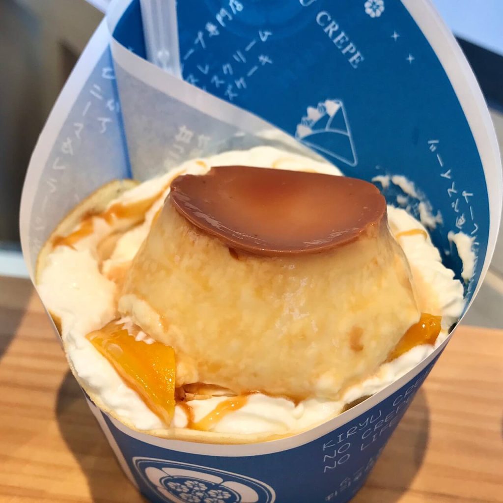 【台中可麗餅】桐生日式可麗餅|水果卡士達、韓式豬、厚切牛,近百種鹹甜口味擄獲你的心 焦糖水果烤布蕾可麗餅