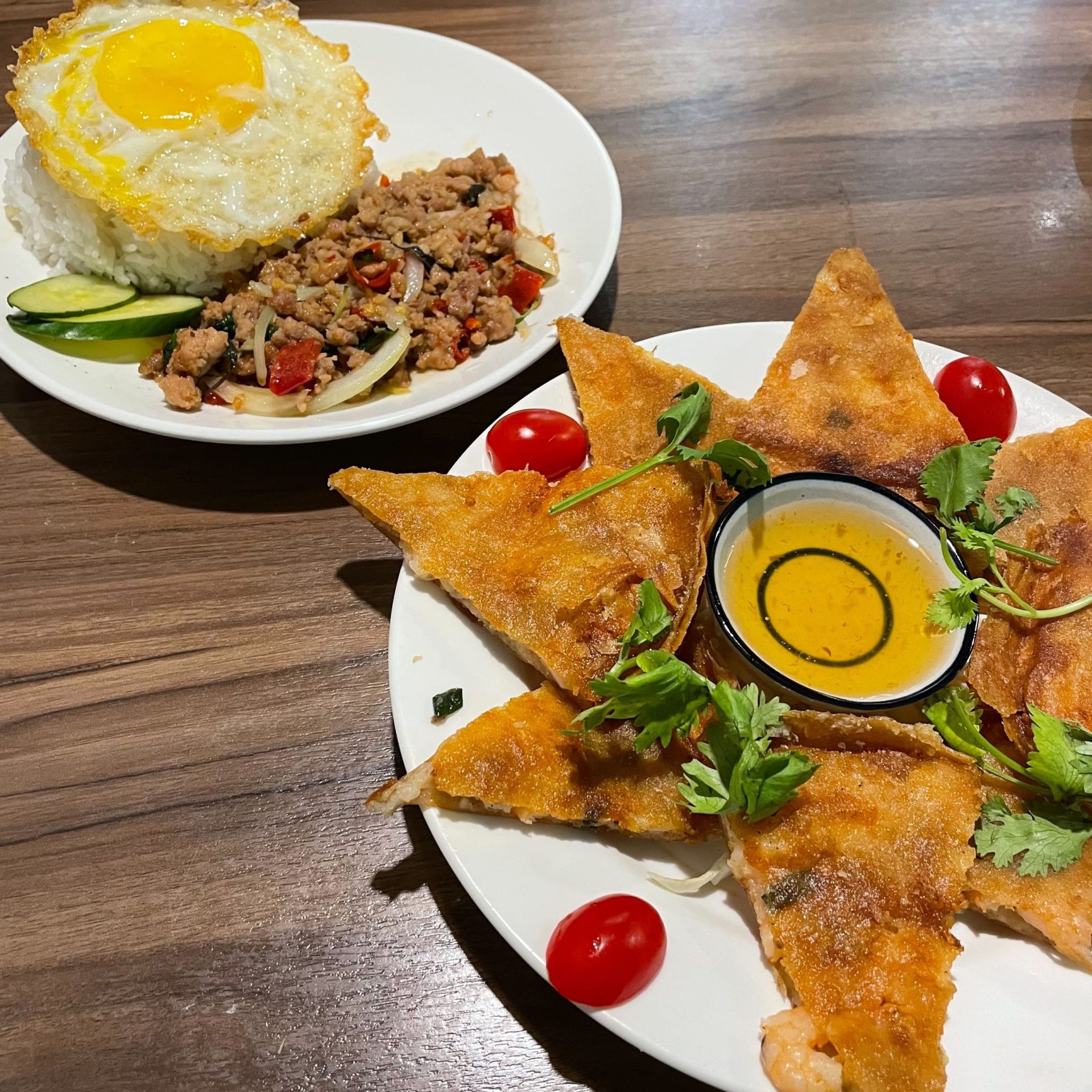 台中泰式料理推薦|巫泰式燒烤,重現傳統泰式銅板盤烤肉、熱炒和消暑甜點 巫泰式燒烤|台中燒烤
