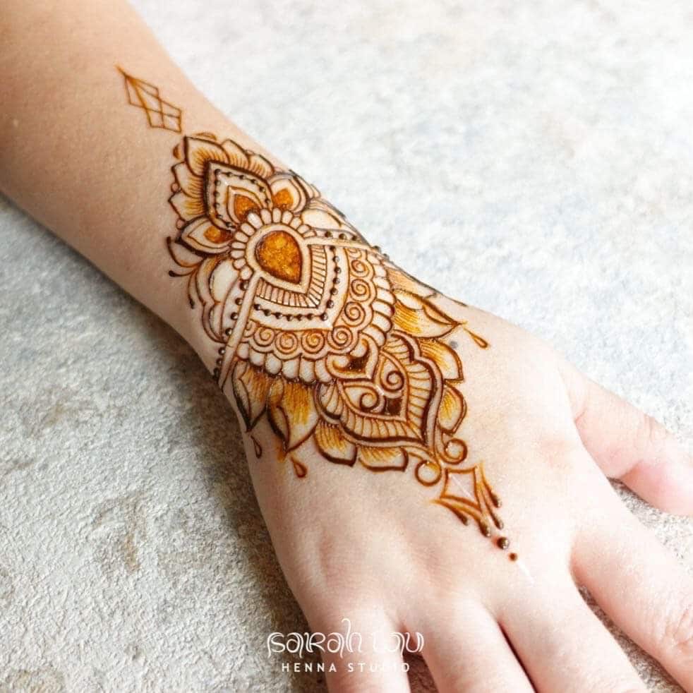 你聽過印度Henna彩繪嗎?百變風格、華麗圖騰讓蔡依林等名人都熱愛! 印度Henna彩繪