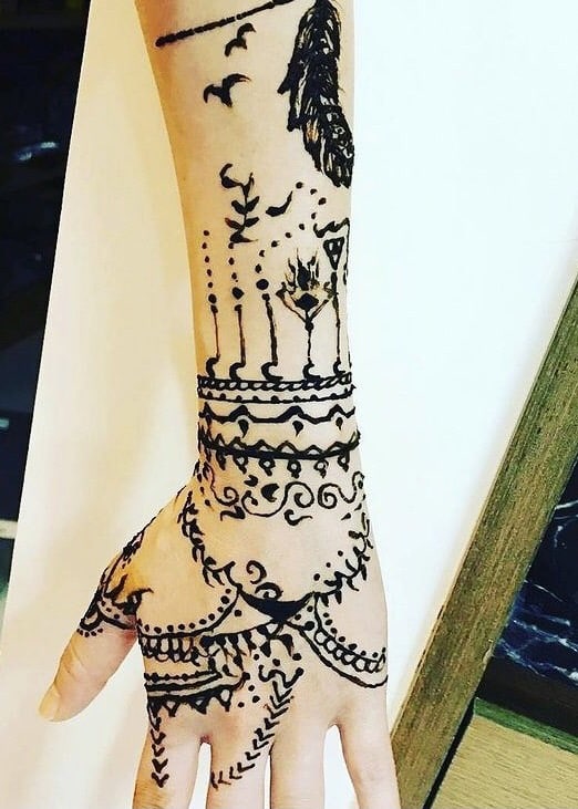 你聽過印度Henna彩繪嗎?百變風格、華麗圖騰讓蔡依林等名人都熱愛! 你聽過印度Henna彩繪嗎?
