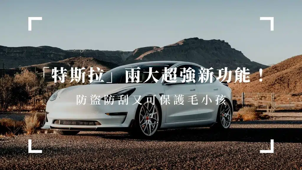 「特斯拉」兩大超強新功能！防盜防刮又可保護毛小孩