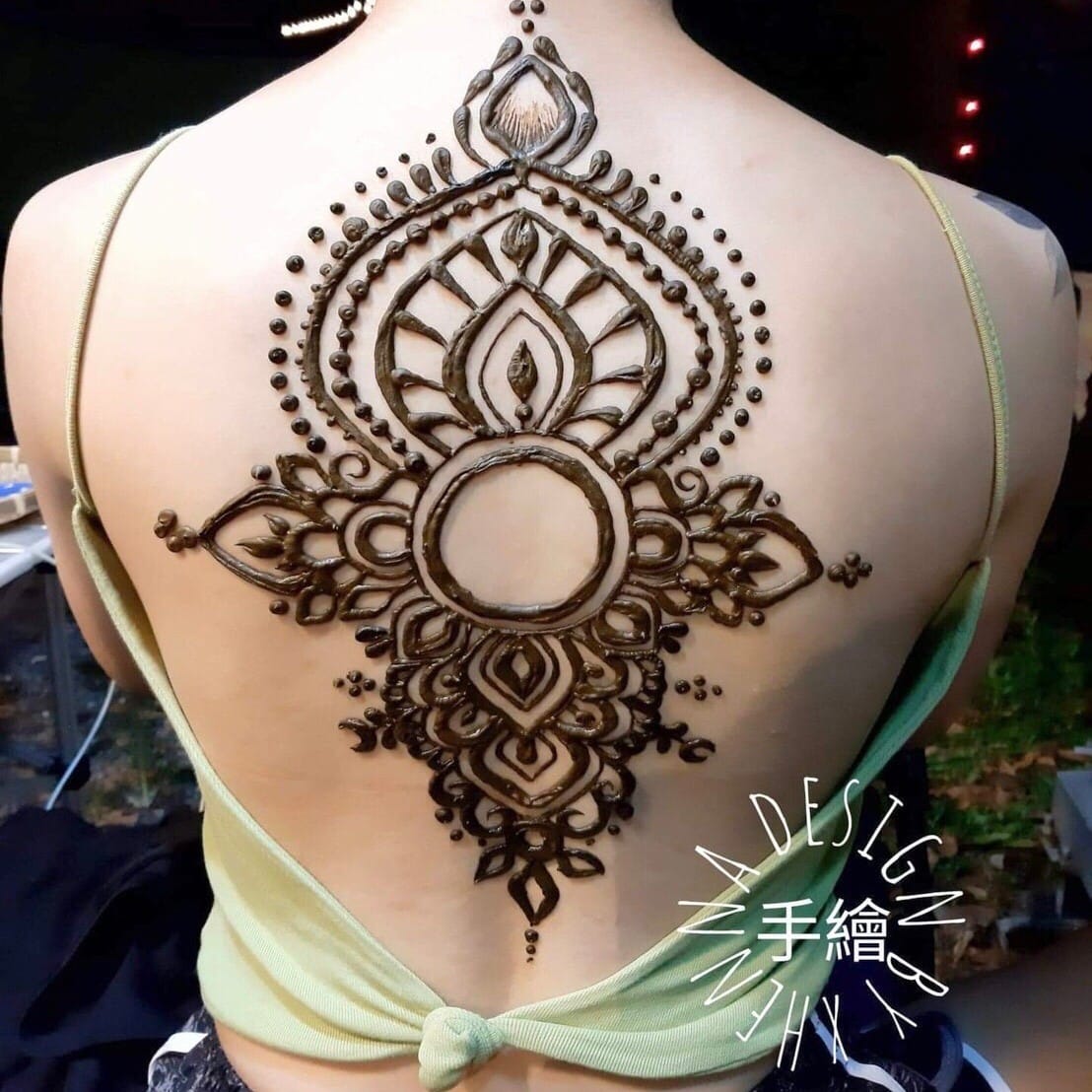 印度Henna彩繪嗎