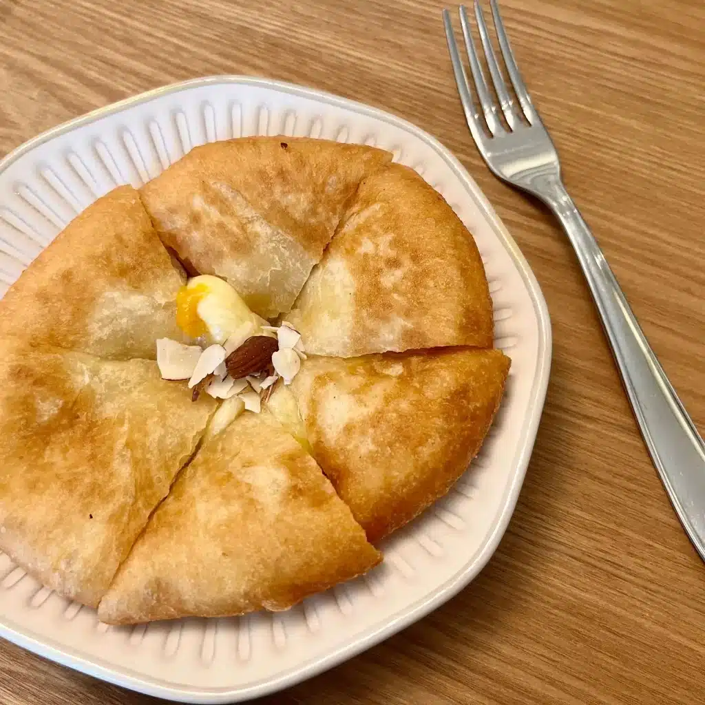 台中三味糖餅|歐巴親下廚,最道地韓式糖餅、多款創新辣炒年糕,牽絲起司等你來吃! 地瓜起司糖餅