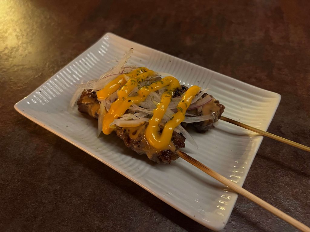 【台北日系居酒屋】新串New Trend|摩登創意調酒|中山站小酌聚會推薦 花生醬起司牛肋條|NTD190