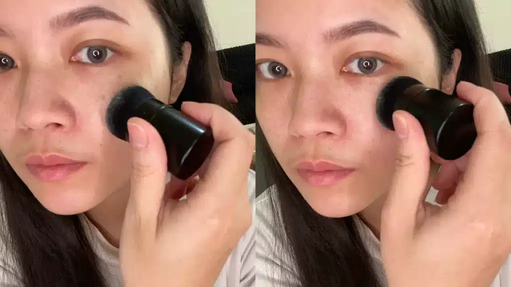 ,too beauty 礦物粉底開箱|保濕、吸油、防護一次搞定,快速打造輕透自然妝容 礦物散粉用法