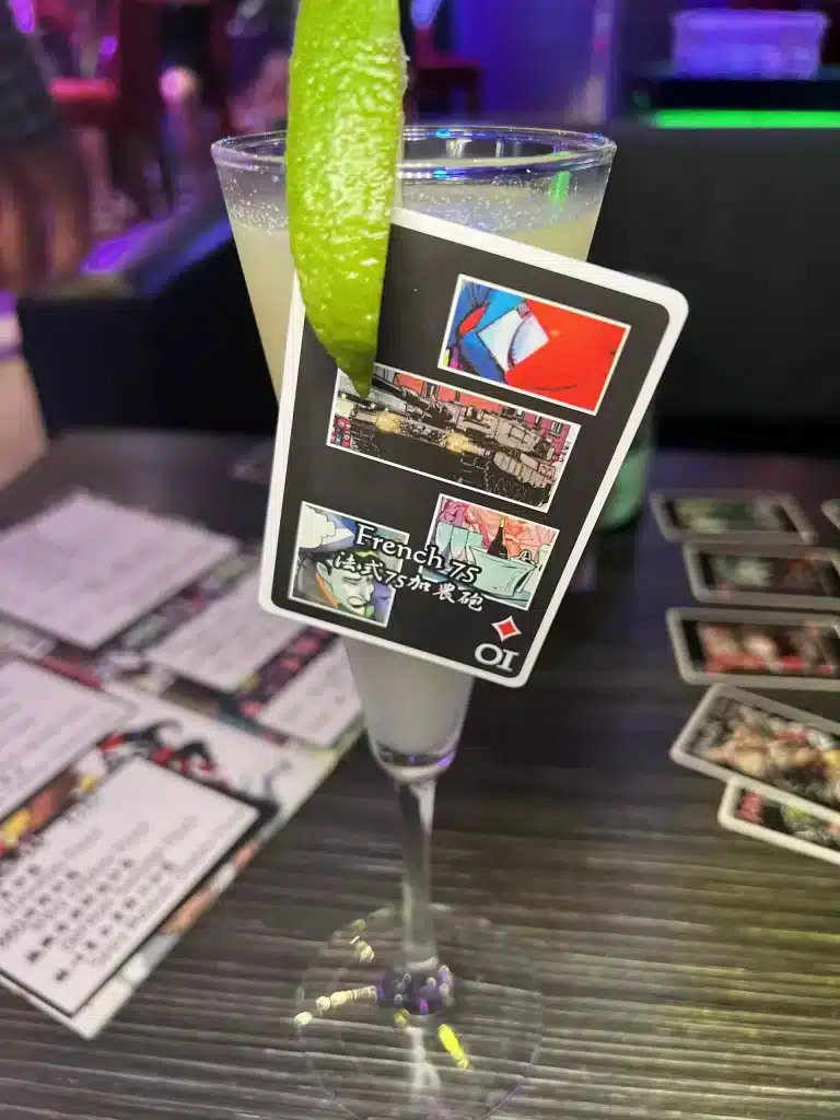 JokeR Taipei|越晚越high?東區必去撲克主題酒吧 菱形10 法式75加農炮