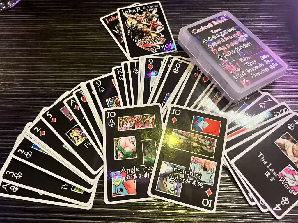 JokeR Taipei|越晚越high?東區必去撲克主題酒吧 JokeR Taipei 菜單