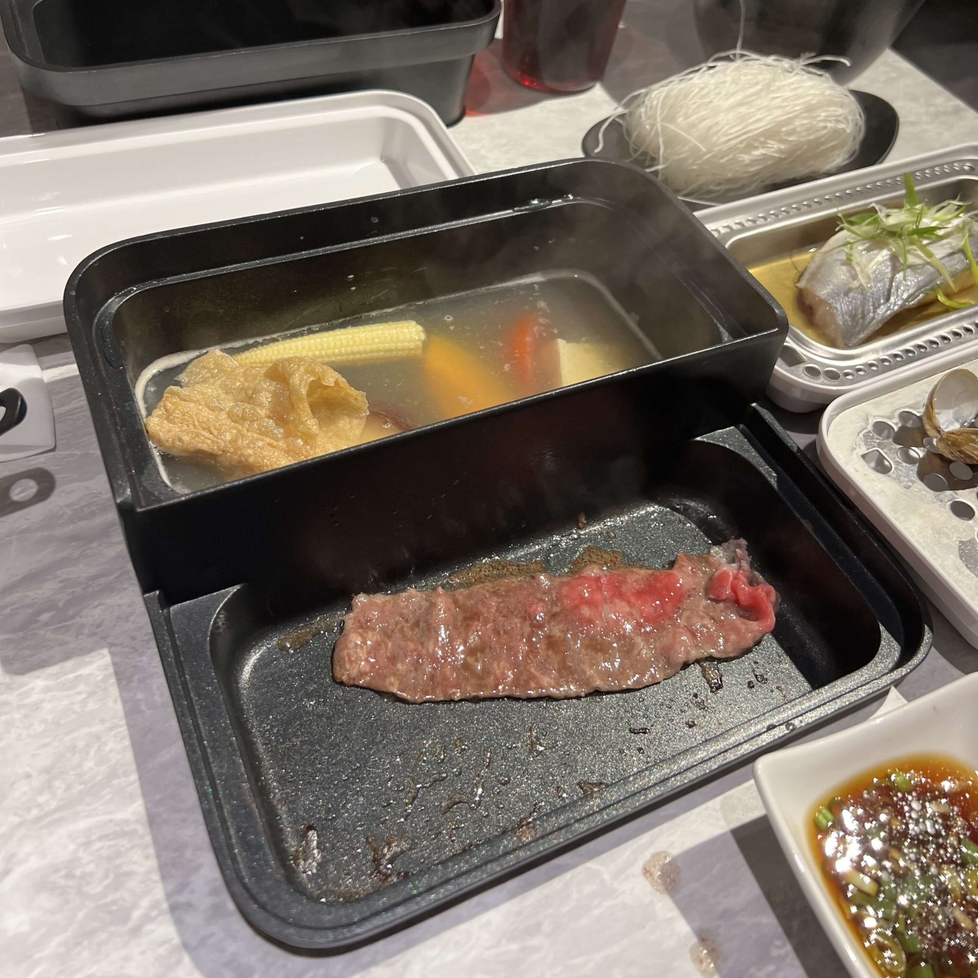 板橋火鍋推薦|天富即食鍋,找回高端食材的原味,煎烤蒸煮炖一次滿足的超強鍋物,用各種方式吃遍肉與海鮮 天富即食鍋|煮物與烤物-4