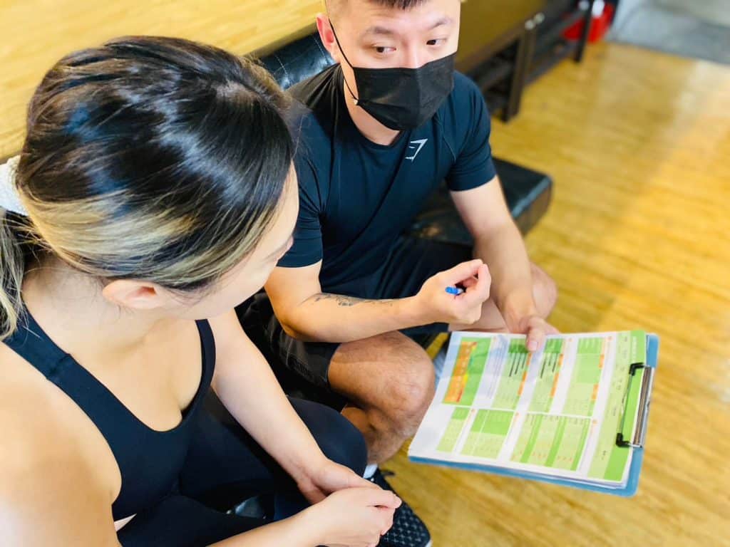 高雄一對一健身教練推薦|『放肆運動』獨門呼吸法,讓健身新手輕鬆開啟重訓之路! 教練解釋 indody檢測報告