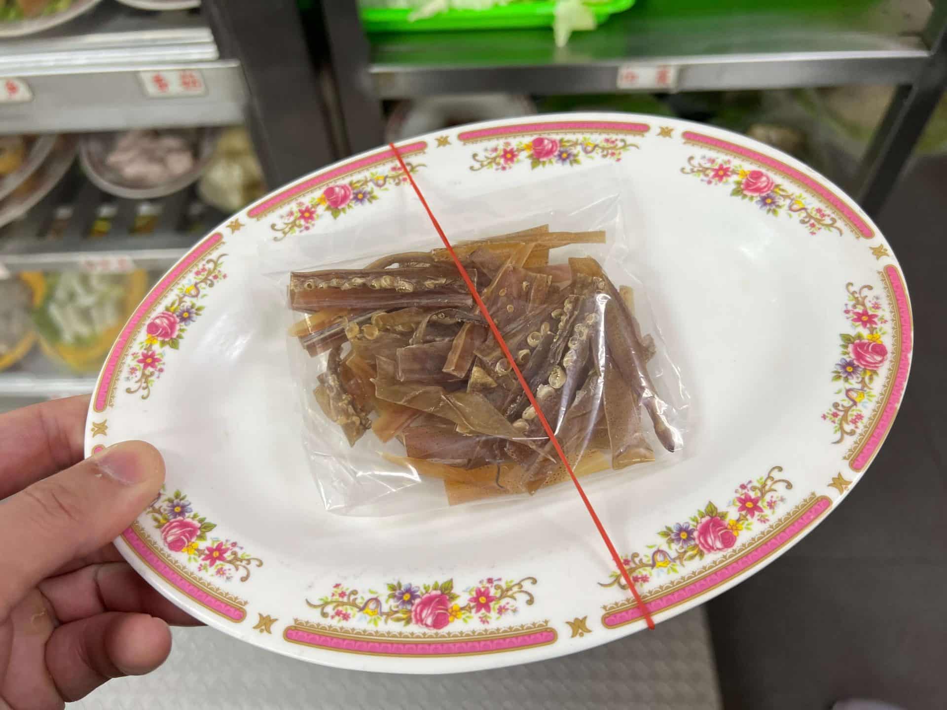 食材乾魷魚