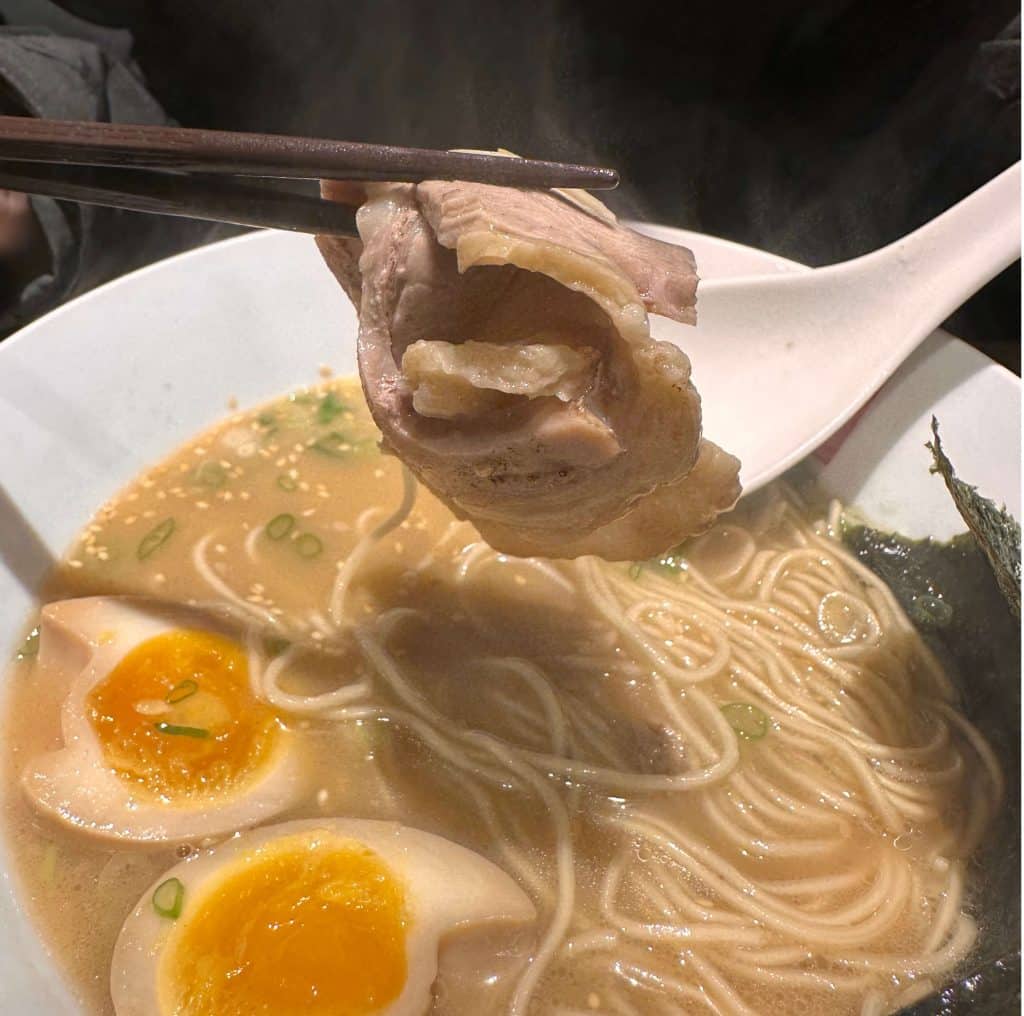 【台北信義區拉麵】一真亭ラーメン|北醫附近的道地九州拉麵店 糖心蛋拉麵-$ 220-2