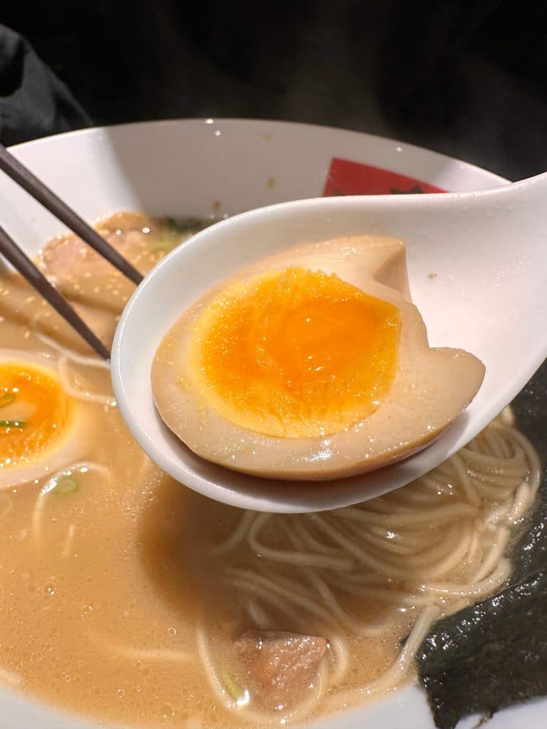 【台北信義區拉麵】一真亭ラーメン|北醫附近的道地九州拉麵店 糖心蛋拉麵-$ 220-3