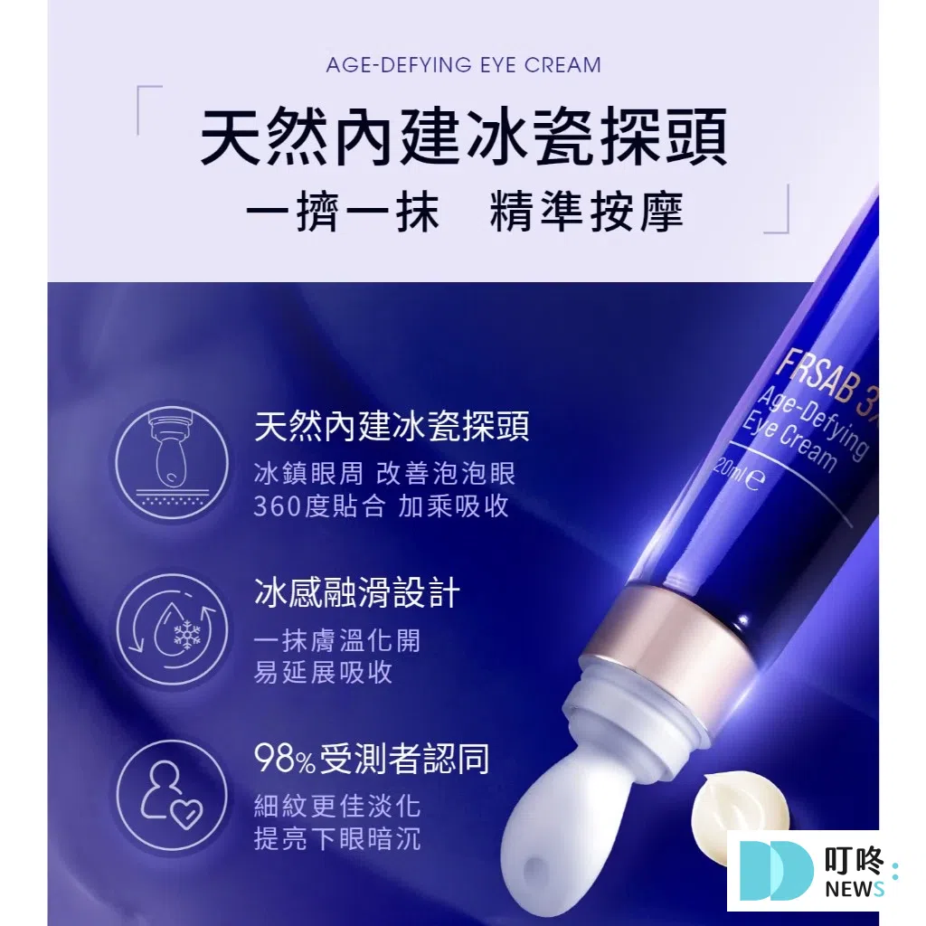 眼霜推薦9：Dr. May美博士 超V反重力眼霜 徐若瑄代言 $1980 999