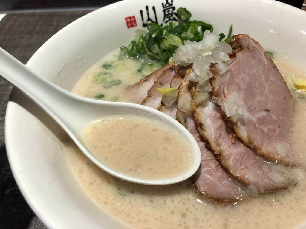 山嵐拉麵 公館店菜單、評價!來自札幌的豚骨白湯值得再訪的好味道!台北大安區拉麵 白湯拉麵-2