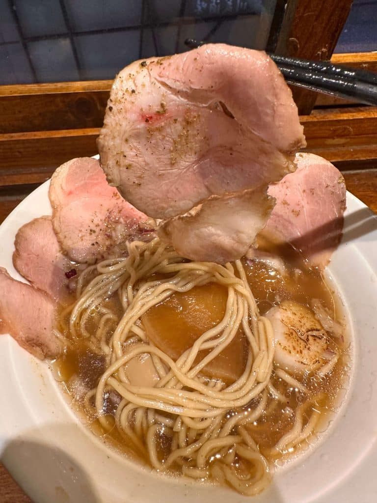 墨洋拉麵評價、菜單|海味十足的湯頭,台北必推的干貝拉麵!台北中正區拉麵 極上貝貝拉麵-3