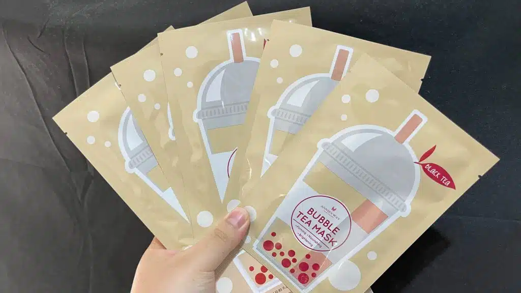 珍珠奶茶面膜系列 Bubble Tea Scent Face Facial Mask