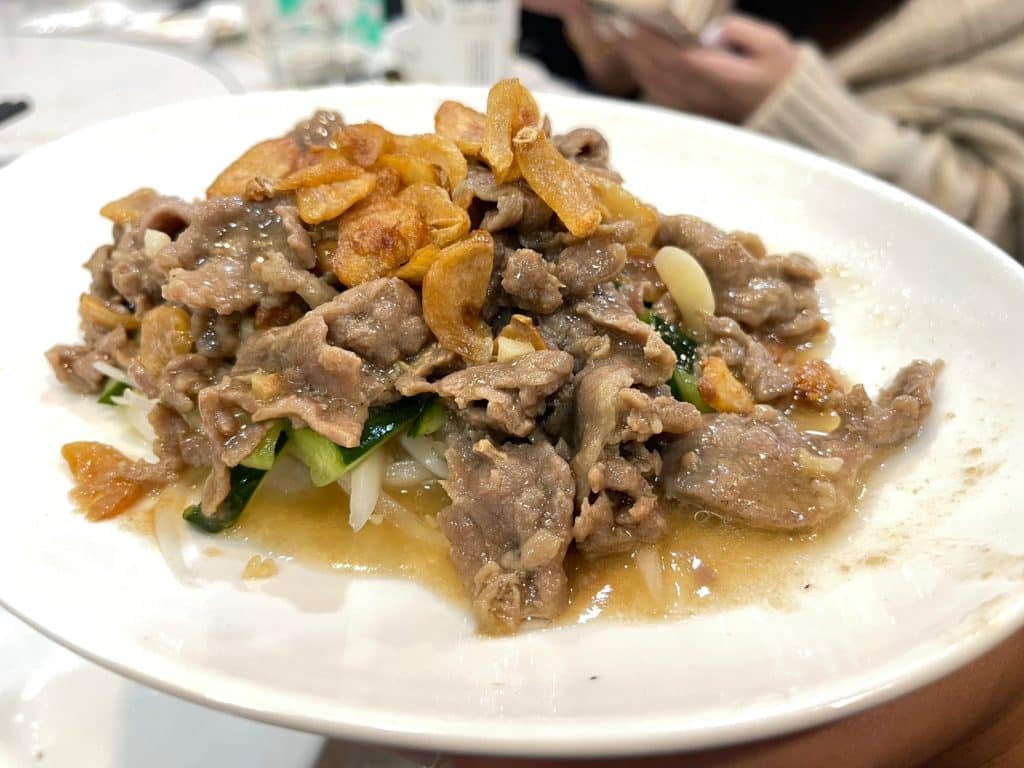 誠大牛肉爐餐點