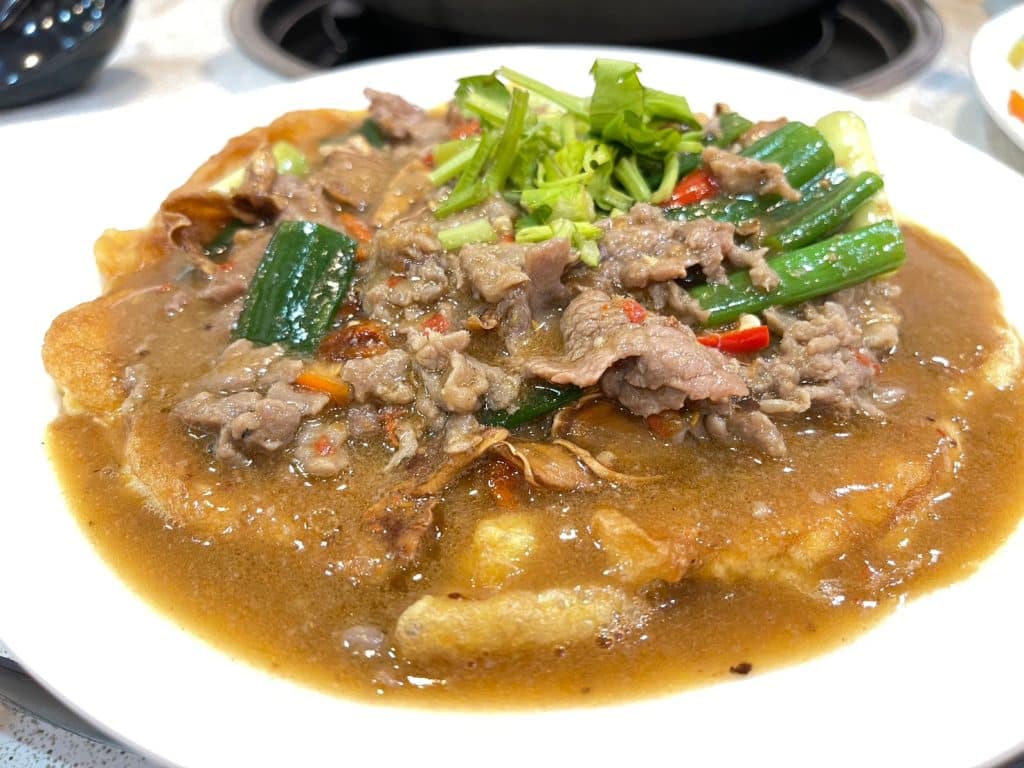 誠大牛肉爐餐點