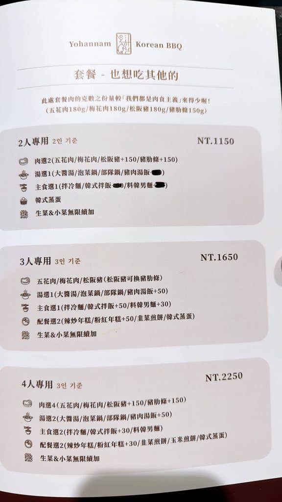 料韓男開箱|來自韓國釜山的熟成烤五花肉!(內附菜單)台北韓式料理 套餐