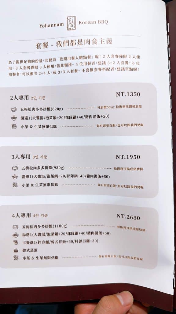 料韓男開箱|來自韓國釜山的熟成烤五花肉!(內附菜單)台北韓式料理 套餐-2