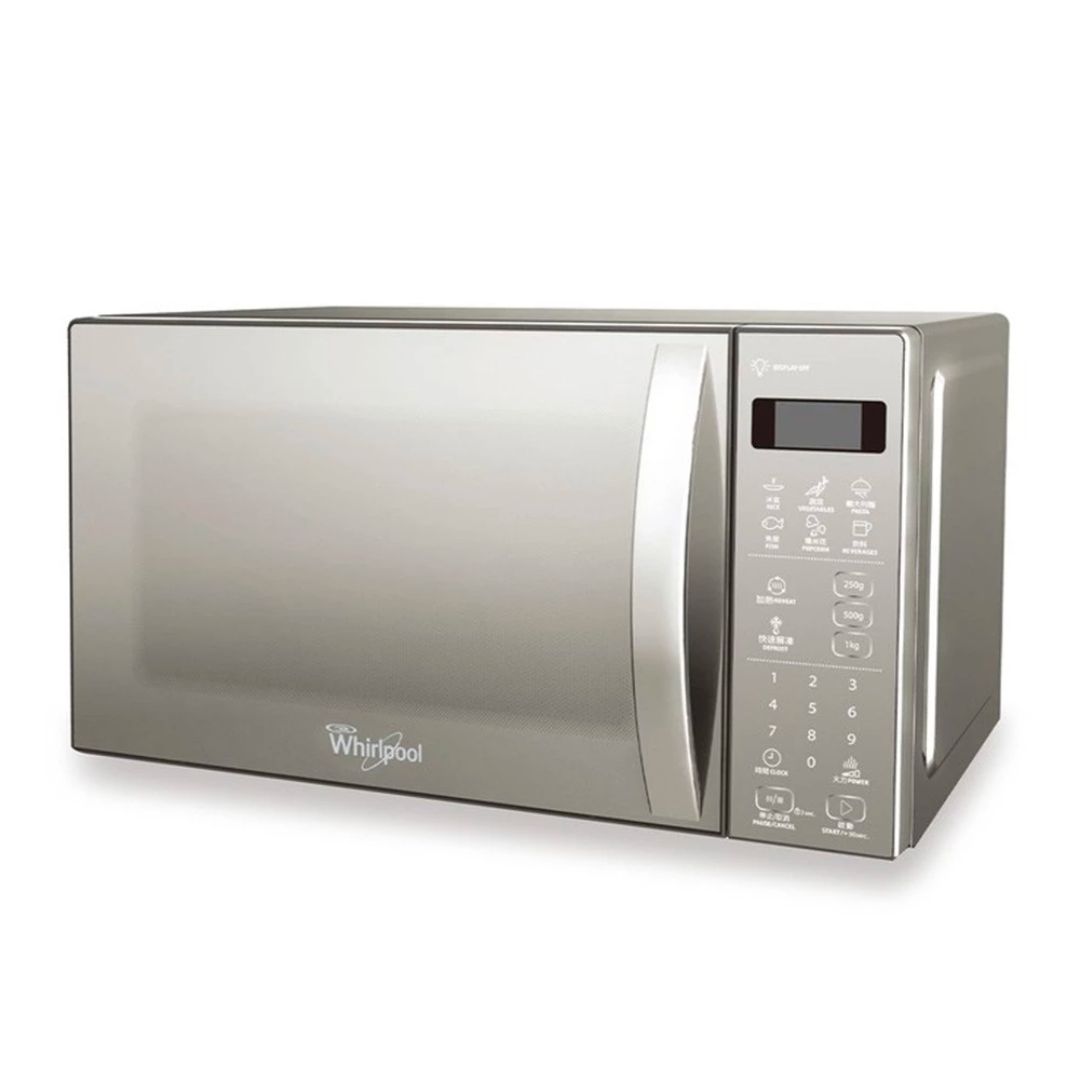 微波爐推薦2026|平價熱銷TOP10:品牌價格容量大評比 惠而浦Whirlpool20L 微電腦鏡面微波爐 WMWE200S