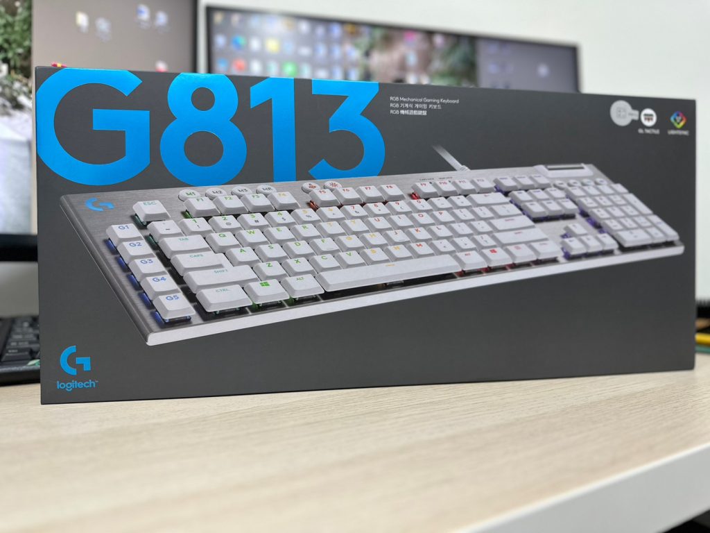 【羅技logitech鍵盤開箱】G813機械式鍵盤評測:美感與極致精準打擊感受 羅技logitech鍵盤開箱 圖1