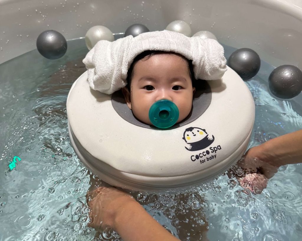 【Cocco Spa寶寶游泳】嬰兒游泳課正夯!獨立泳池包廂+專業Spa按摩讓寶寶游的開心又安心 Cocco Spa寶寶游泳-和寶寶的互動過程,才是課程中最珍貴的寶藏!