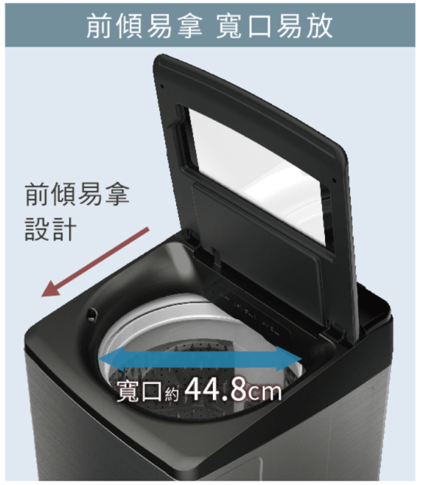 【 HITACHI日立 17KG 3段溫控變頻大容量洗衣機】：圖片 3