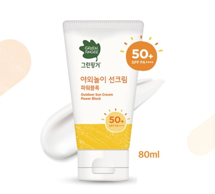 嬰幼兒防曬推薦-Green Finger 綠手指 幼兒戶外保濕防曬乳