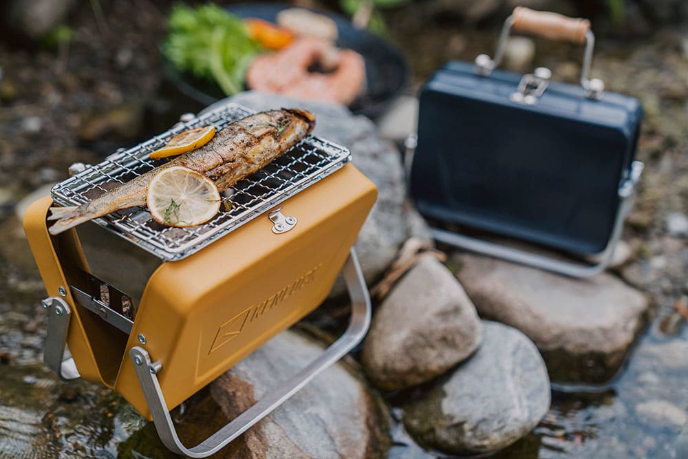 烤肉推薦-KENLUCK 迷你攜帶型烤肉架Mini Grill