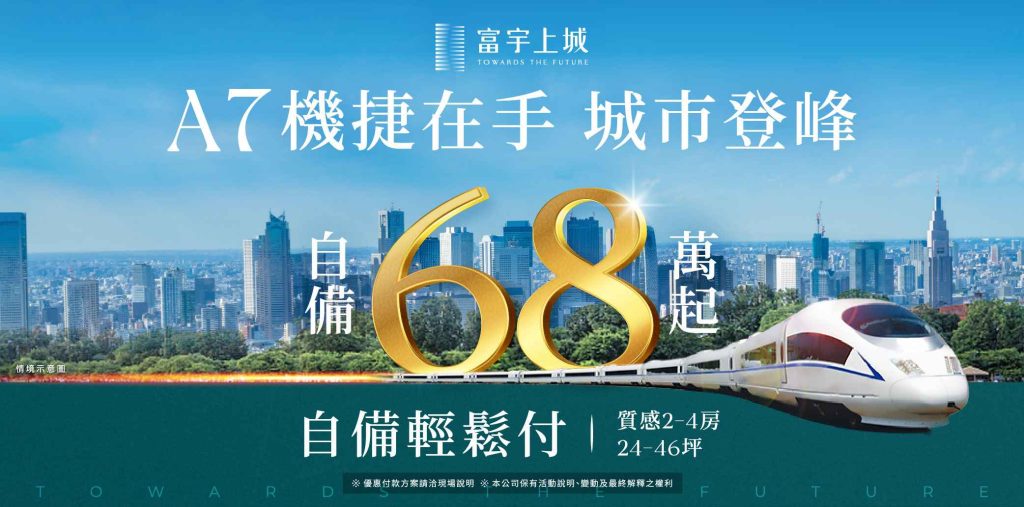 【林口預售屋】富宇上城看屋心得!交通、格局、房型、價格一次比較! 富宇上城