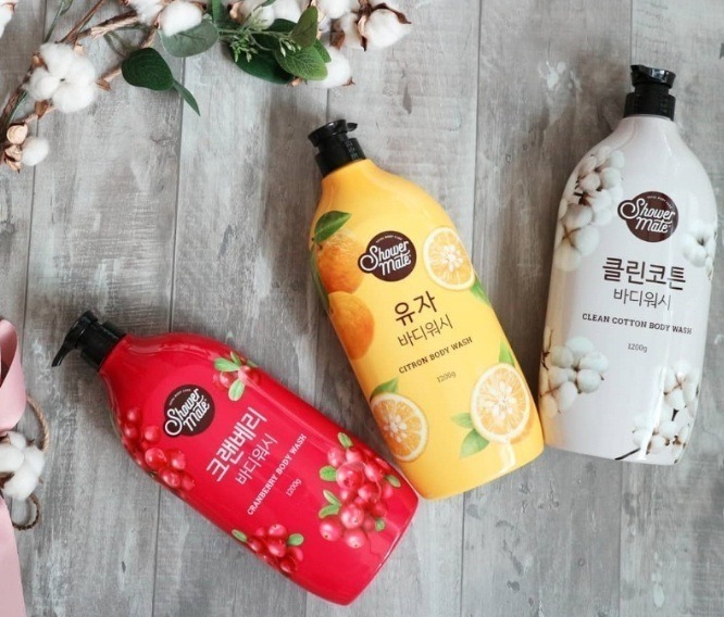 沐浴乳推薦韓國 Shower Mate 微風如沐果香沐浴露