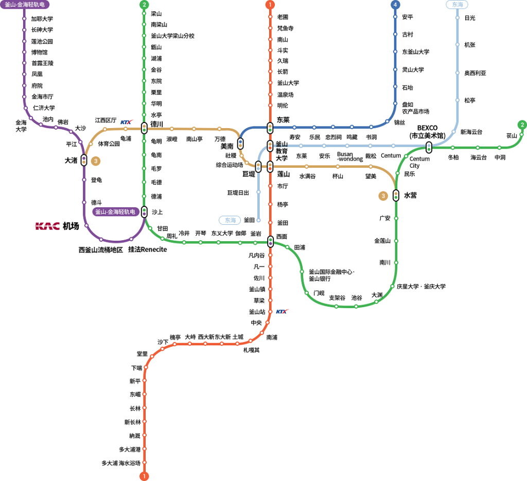 2023釜山交通攻略