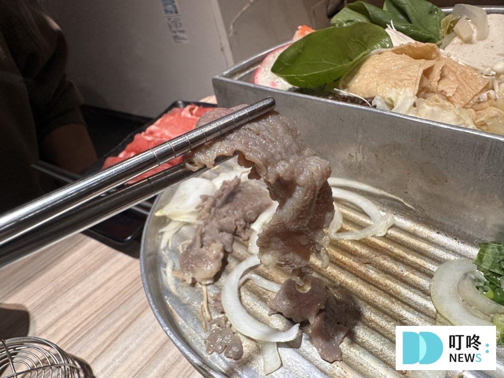 鍋in|小火鍋、火烤兩吃鍋開箱!大學生必去的平價火鍋店!公館 鍋in_烤牛肉