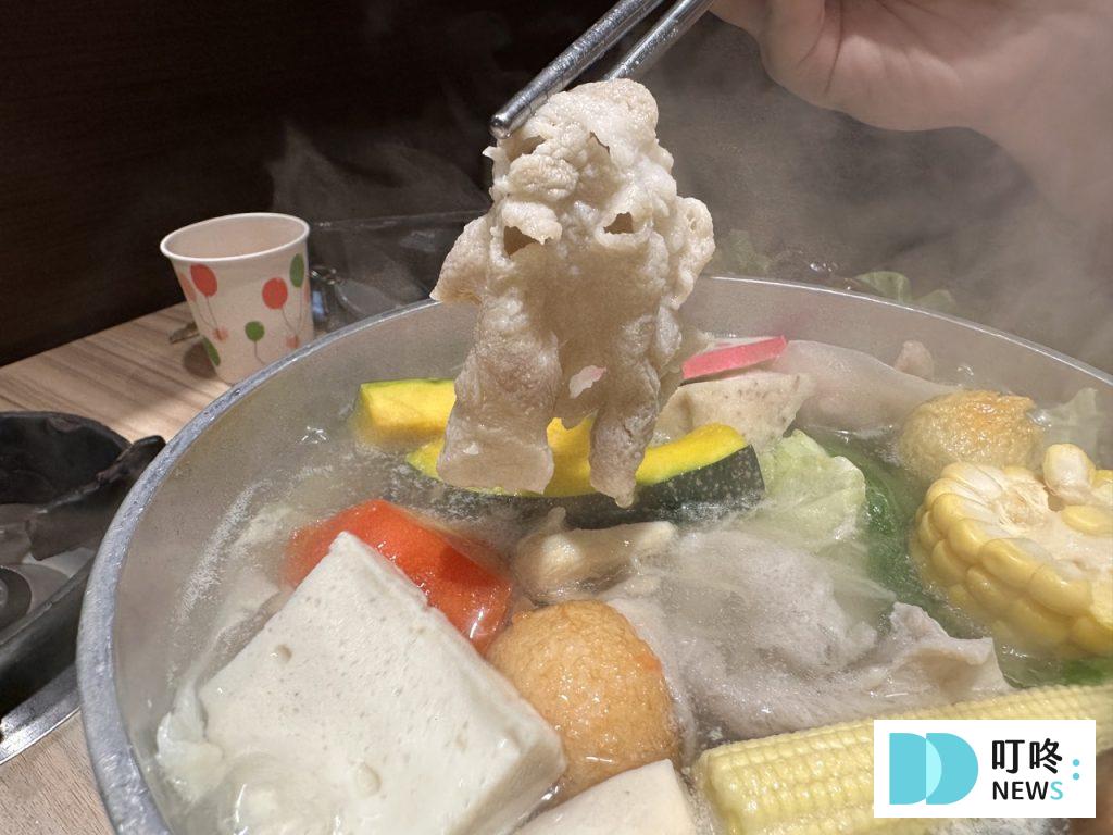 鍋in|小火鍋、火烤兩吃鍋開箱!大學生必去的平價火鍋店!公館 鍋in_豬肉川燙