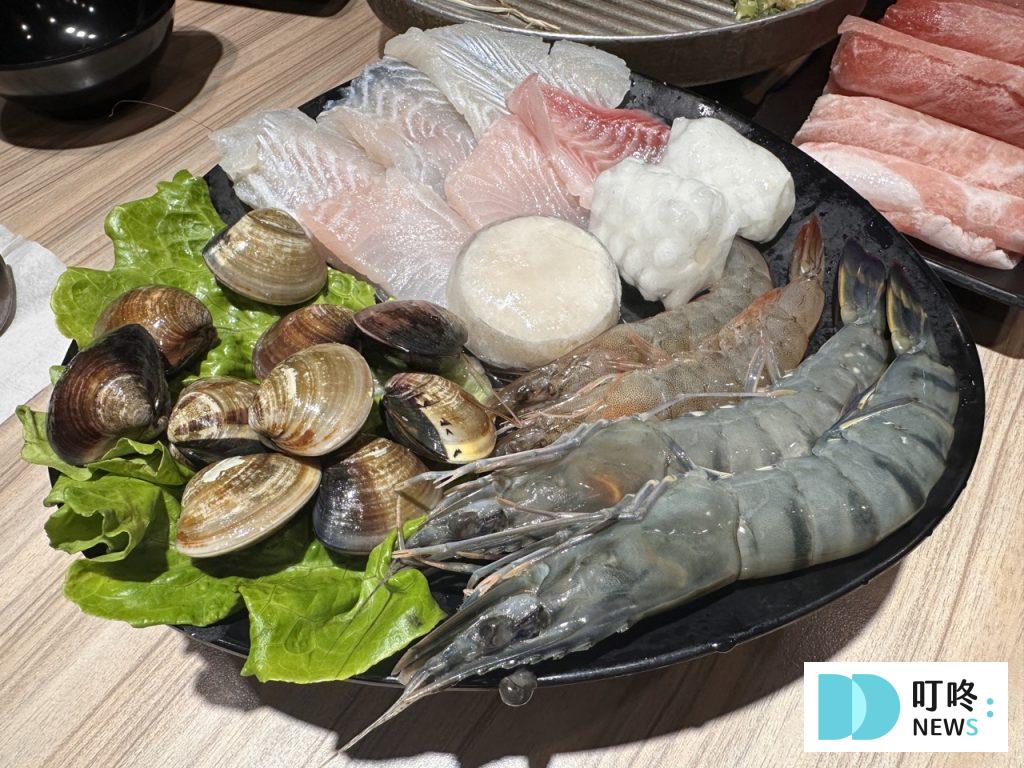 鍋in|小火鍋、火烤兩吃鍋開箱!大學生必去的平價火鍋店!公館 鍋in_海鮮