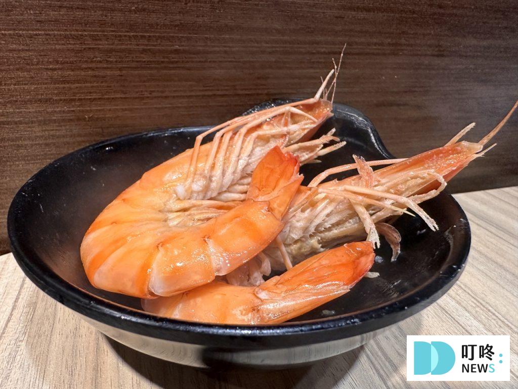 鍋in|小火鍋、火烤兩吃鍋開箱!大學生必去的平價火鍋店!公館 鍋in_蝦子